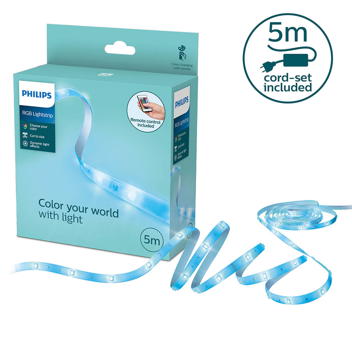 LED strips Philips White (2 Units)-0