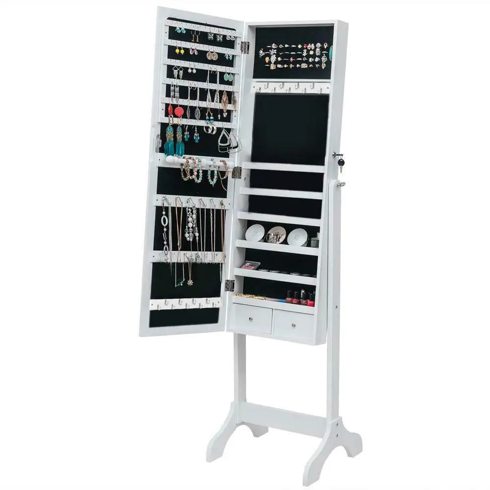 Mirrored jewelery cabinet-1