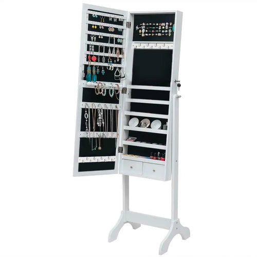 Mirrored jewelery cabinet-1